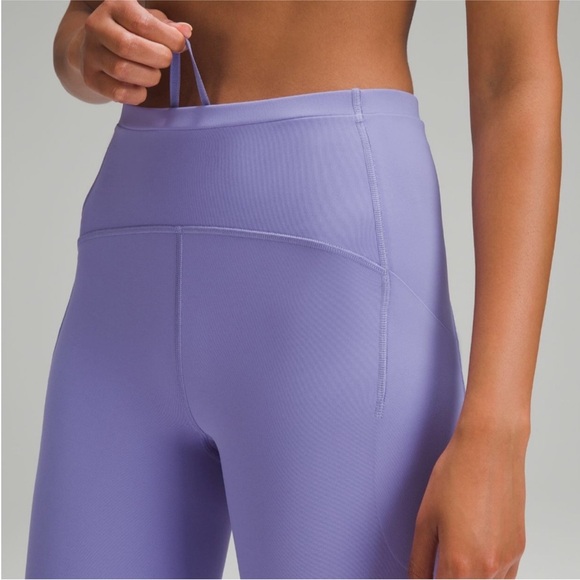 Lululemon Swift Speed Crop 21” in Purple Size 6 - Picture 4 of 14